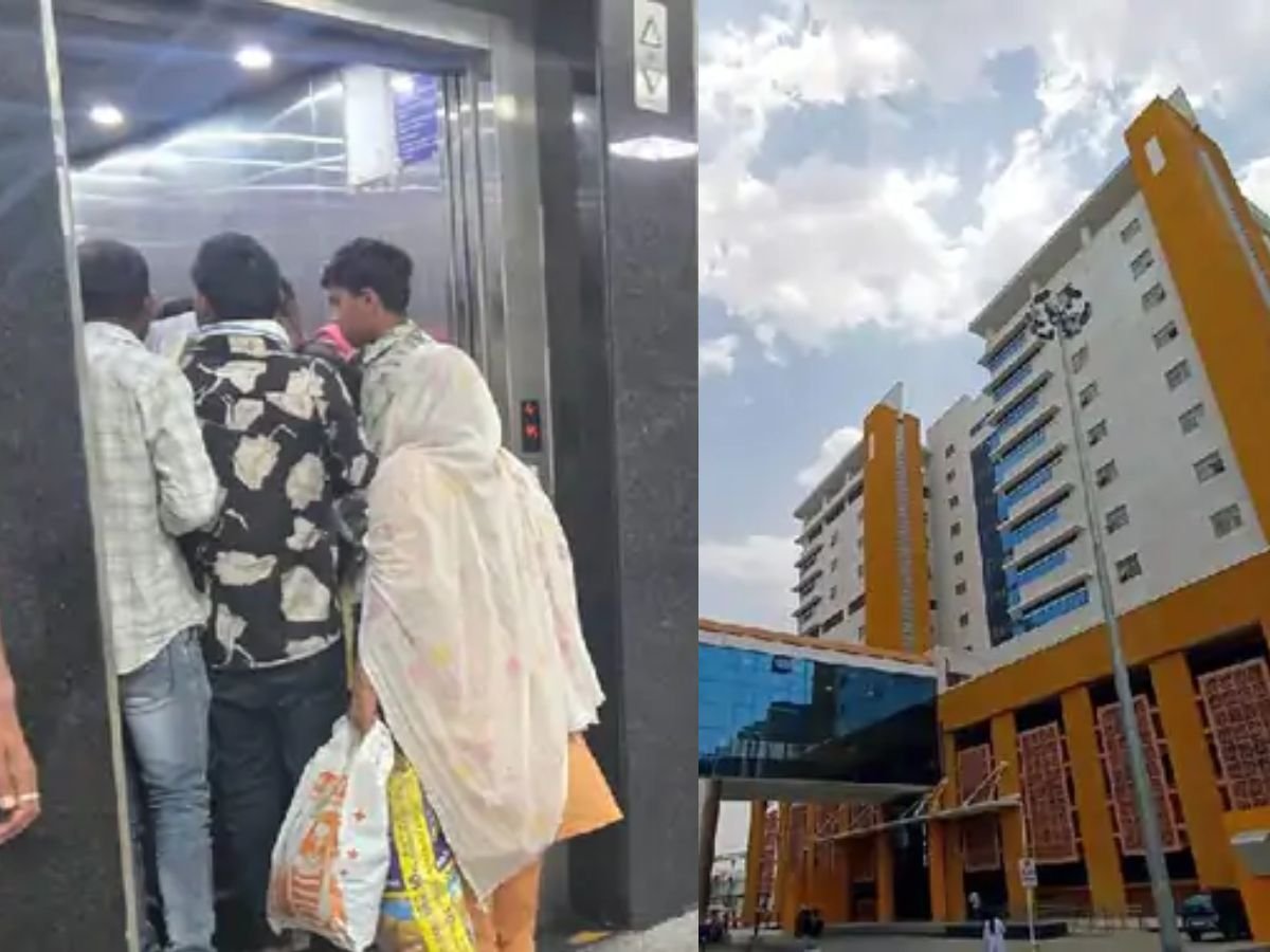 11 मंजिला हमीदिया में लिफ्ट संकटसैलेरी नहीं मिलने से लिफ्ट ऑपरेटरों ने छोड़ी नौकरी