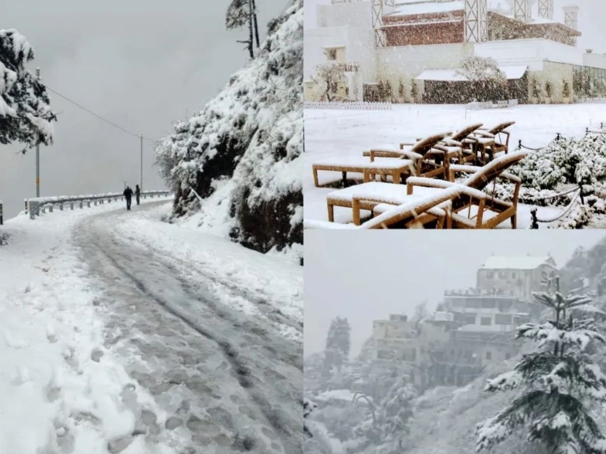 उत्तराखंड में बर्फबारी और बारिश सिक्किम में लैंडस्लाइड फंसे 1500 टूरिस्ट 
