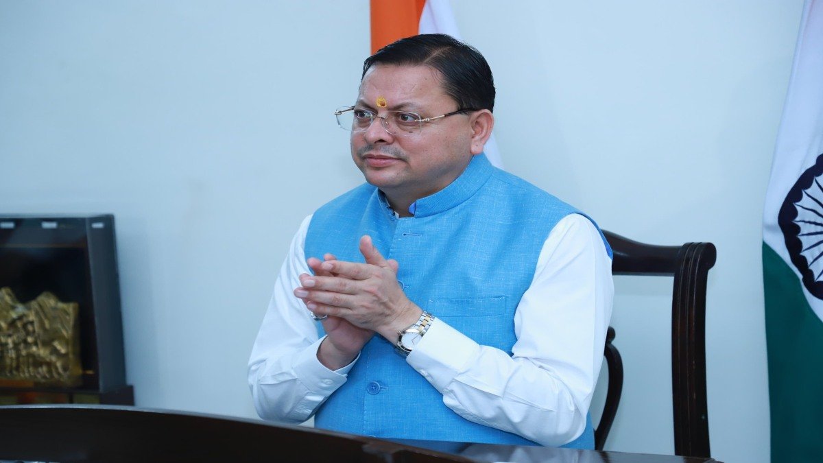 cm dhami virtual inauguration malan bridge  सीएम धामी ने मालन पुल समेत कई पुलों के सुरक्षात्मक कार्य का वर्चुअल लोकार्पण किया
