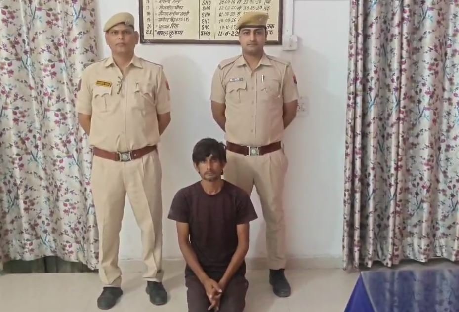 hindaun drug smuggler arrest हिंडौन में बड़ी कामयाबी 3 लाख की स्मैक के साथ तस्कर गिरफ्तार