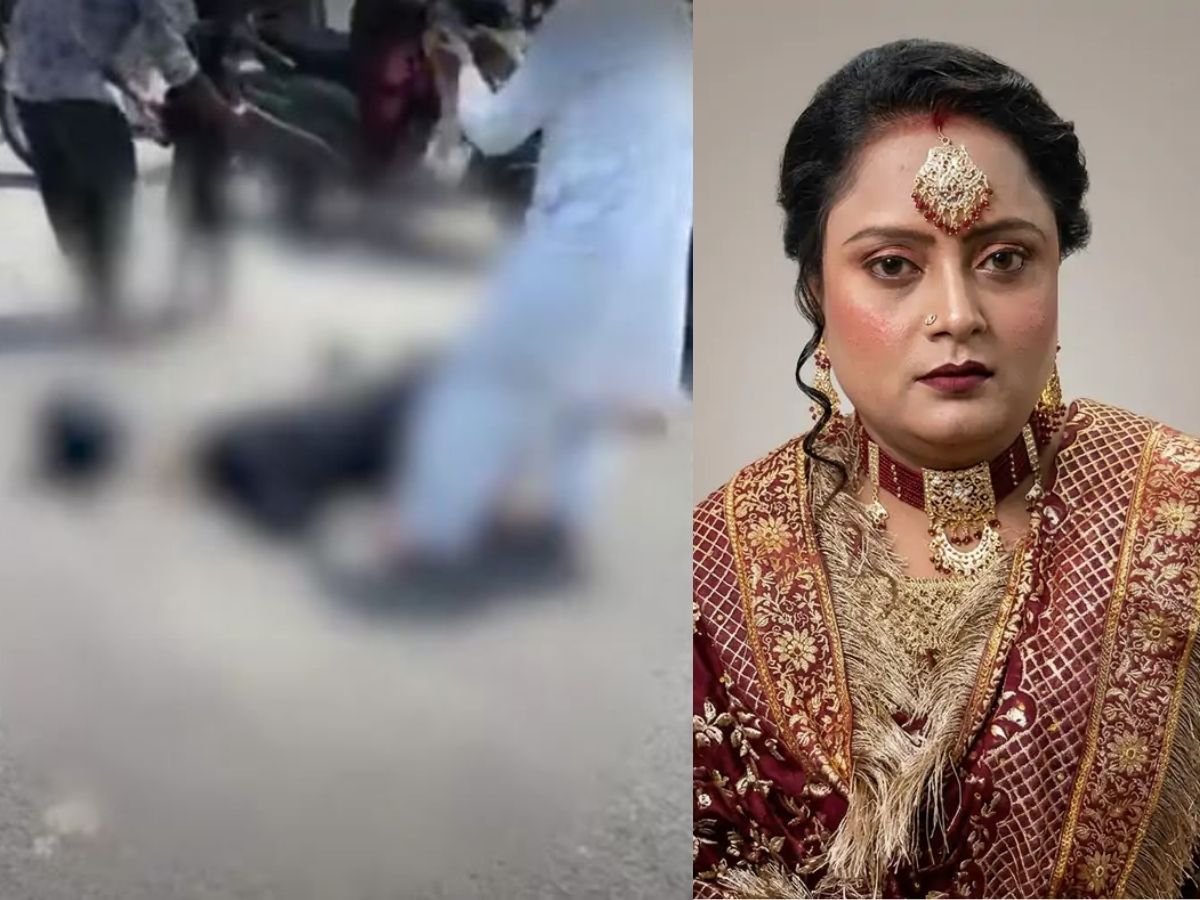 उन्नाव में सड़क हादसा महिला का सिर हेलमेट समेत धड़ से हुआ अलग