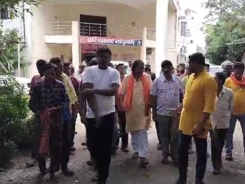 cg news शव दफनाने को लेकर बड़ा बवाल