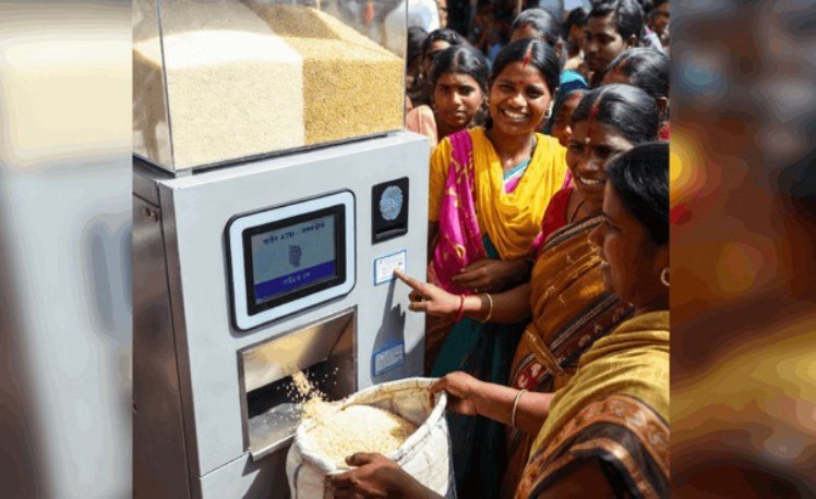 रायपुर में लगेगा प्रदेश का पहला ‘ग्रेन एटीएम’ मशीन से मिलेगा राशन