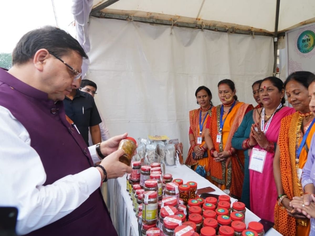 cm धामी करेंगे सरस आजीविका मेले का उद्घाटन जिलाधिकारी ने किया निरीक्षण