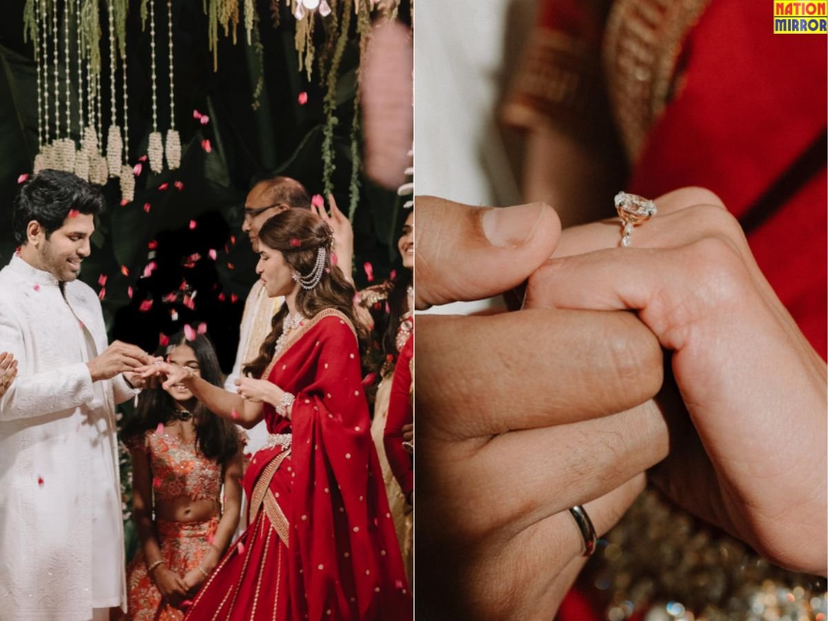 allu sirish engagement अल्लू सिरीश और नयनिका रेड्डी ने की सगाई तस्वीरें सोशल मीडिया पर वायरल