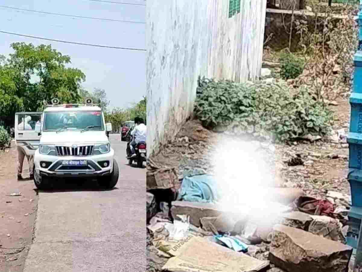 devari murder case बस स्टैंड के पास मिला युवक का शव पत्थर से कुचलकर हत्या करने की आशंका