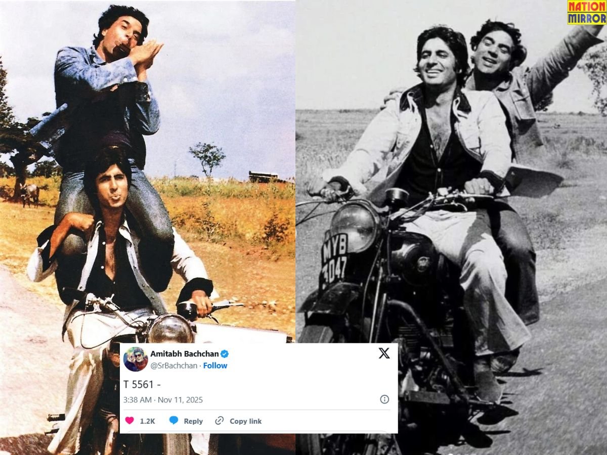 amitabh bachchan post धर्मेंद्र की हालत नाजुक अमिताभ बच्चन का पोस्ट देख फैंस हुए भावुक