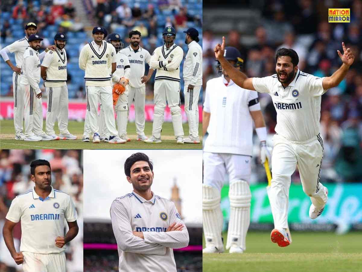 इंग्लैंड के खिलाफ पहले टेस्ट में भारत की हार शार्दुल को नहीं दिया मौका अश्विन ने उठाए शुभमन गिल की कप्तानी पर सवाल