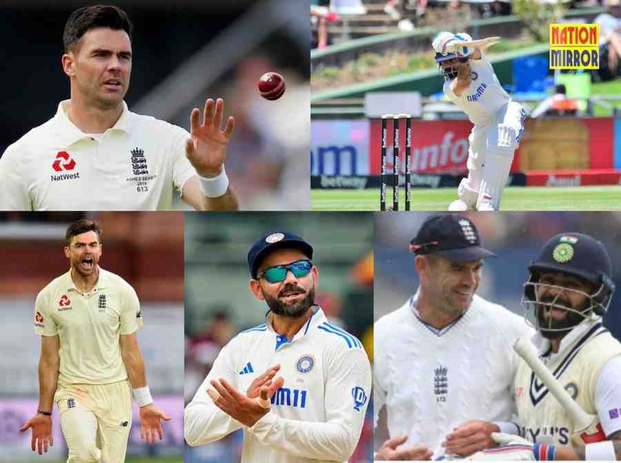 anderson on virat test retirement कोहली के संन्यास पर जेम्स एंडरसन का हैरान कर देने वाला बयान
