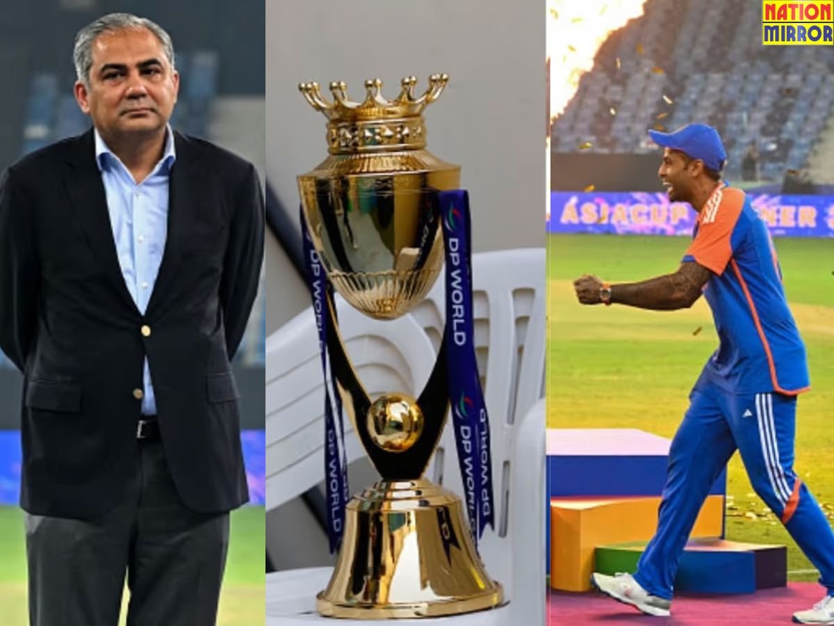 asia cup trophy controversy महाभियोग की धमकी के बाद नकवी ने acc दफ्तर में जमा की ट्रॉफी