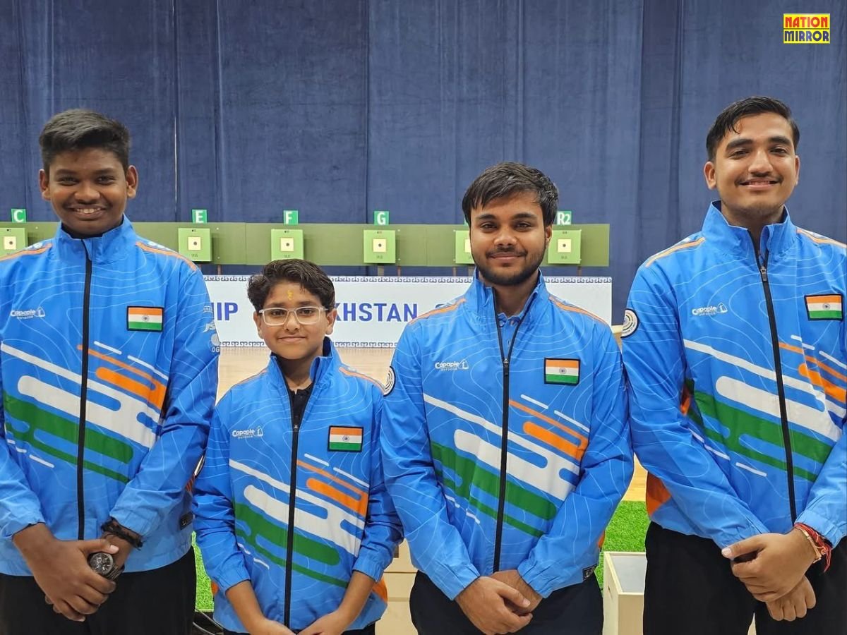asian shooting championship 2025 भारत को मिला सिल्वर जूनियर शूटरों ने जीते 5 मेडल