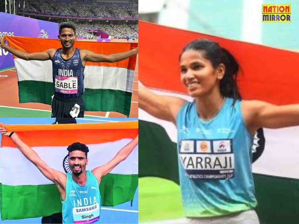 asian athletics 2025 अविनाश की गोल्डन दौड़ मेडल टैली में भारत को मिला दूसरा स्थान