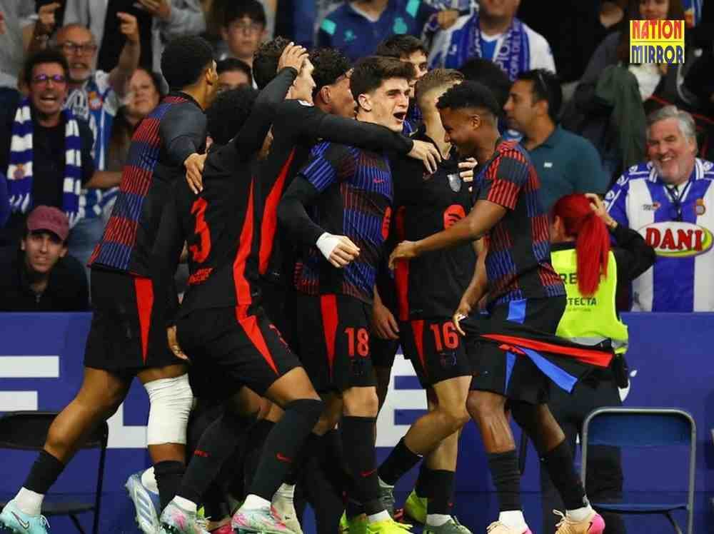 barcelona wins 28th la liga एस्पान्योल को 2-0 से हराकर ला-लीगा में बार्सिलोना ने 28वां खिताब अपने नाम किया