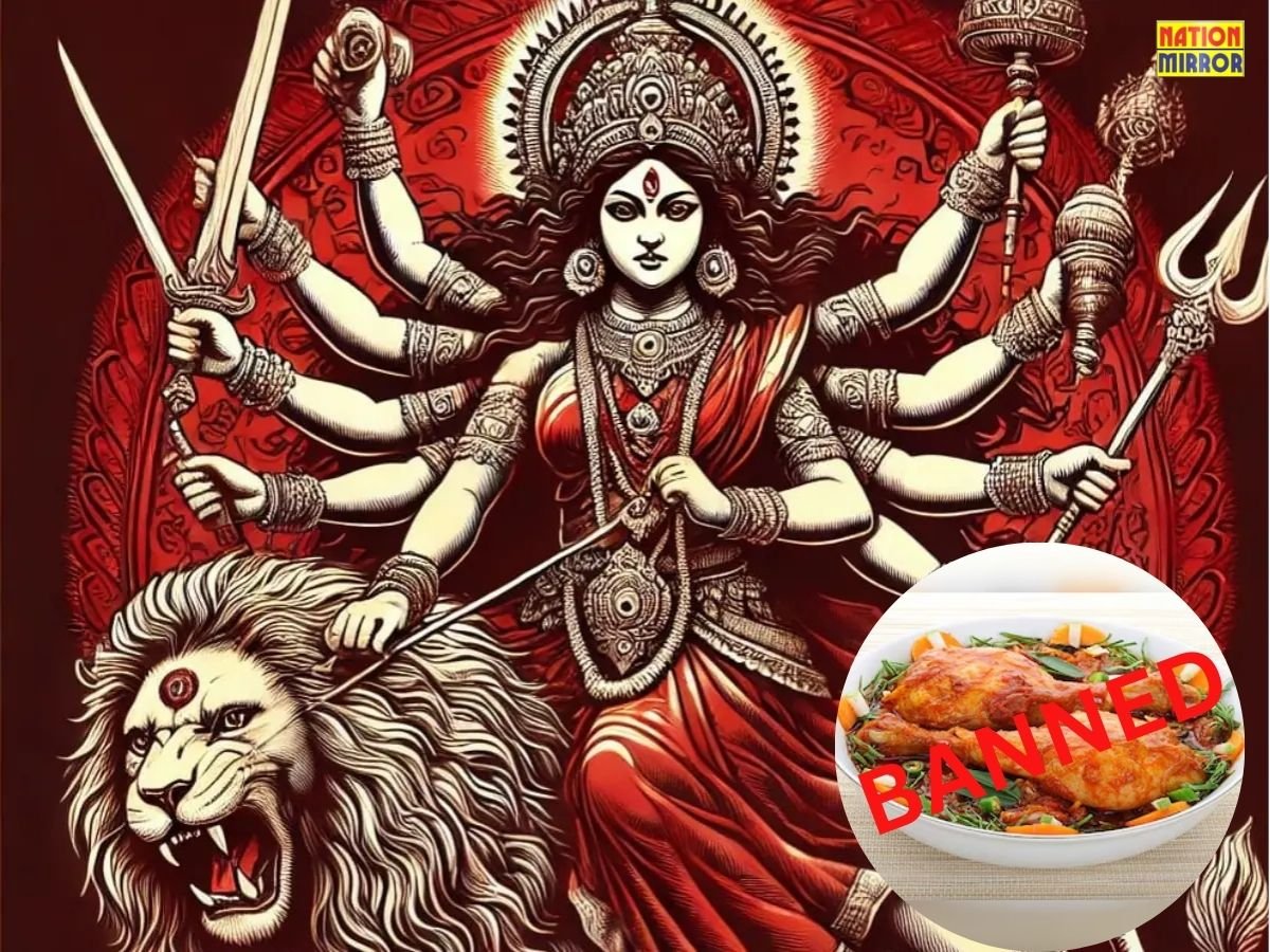 bhopal nonveg ban नवरात्रि के पावन पर्व पर साफ संदेश श्रद्धा और सौम्यता के लिए नॉनवेज पूरी तरह बंद