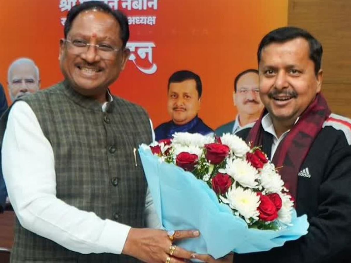chhattisgarh cm news मुख्यमंत्री विष्णु देव साय ने दी नए राष्ट्रीय अध्यक्ष नितिन नबीन को दी बधाई