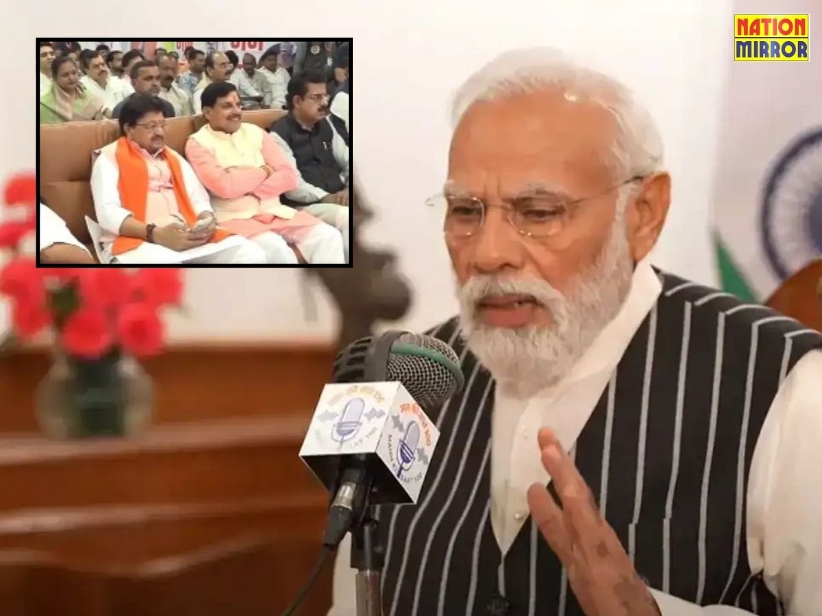 cm डॉ मोहन ने सुना pm मोदी की मन की बात कार्यक्रमबताया प्रेरणादायी