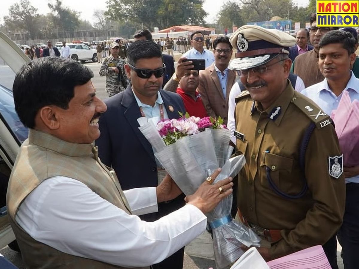 cm डॉ मोहन यादव ने adgp राकेश गुप्ता के साथ हल्के-फुल्के पल किए साझा