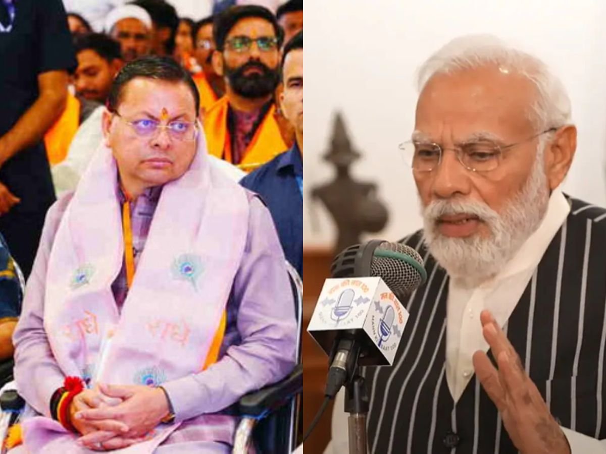 cm धामी ने सुना पीएम मोदी के ‘मन की बात’ का 132वां एपिसोडसाझा किए विचार