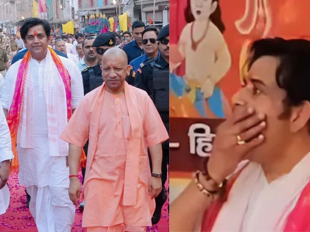 रवि किशन तो नाच-गाकरcm योगी ने ली गोरखपुर सांसद की चुटकी