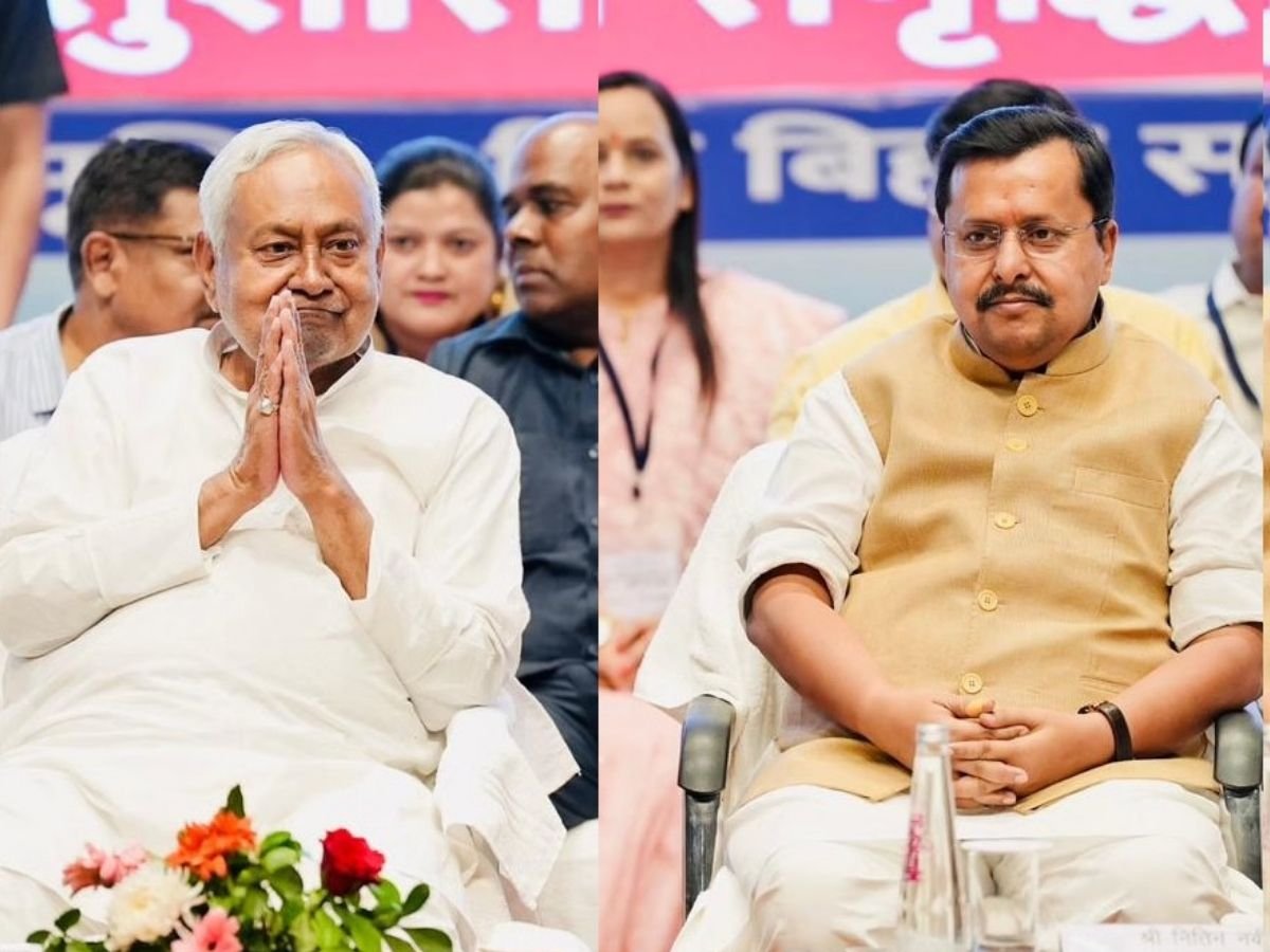 cm नीतीश ने दिया mlc पद से इस्तीफा मंत्री हुए भावुक नबीन का इस्तीफा