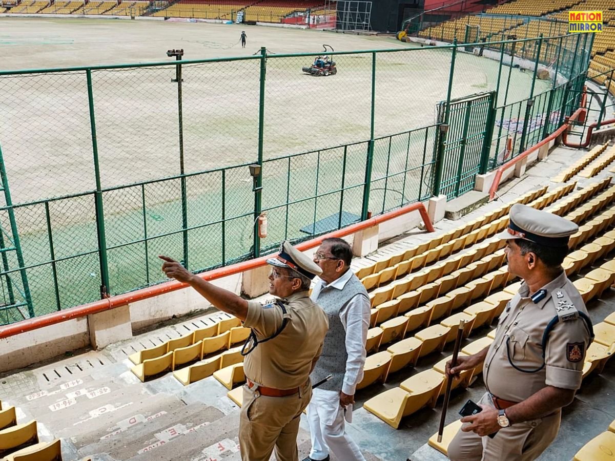 chinnaswamy stadium stampede action भगदड़ के बाद चिन्नास्वामी स्टेडियम पर सख्त कार्रवाई