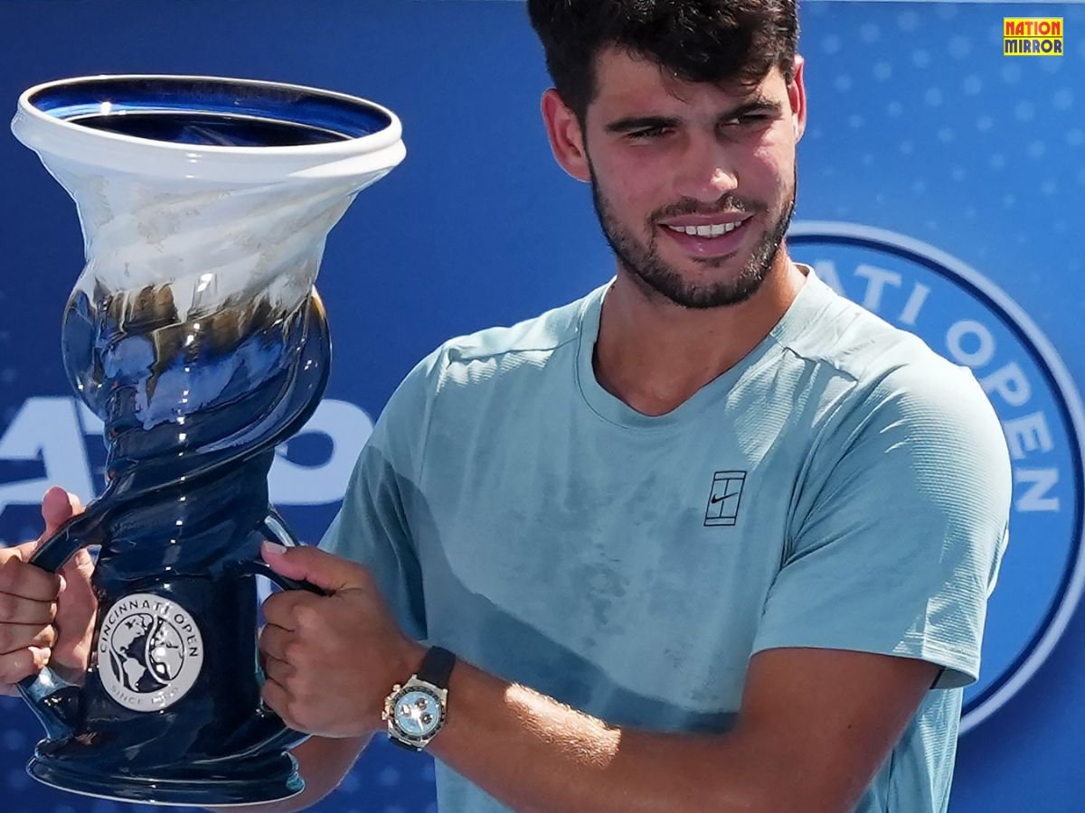 cincinnati masters 2025 चोटिल होकर हटे सिनर अल्काराज को मिला खिताब