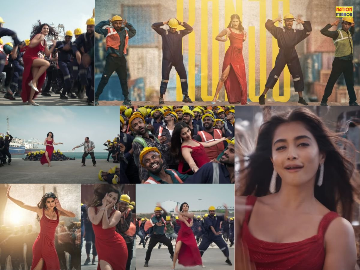 coolie film monica song out कुली का दूसरा गाना ‘monica’ हुआ वायरल पूजा के डांस ने मचाया तहलका