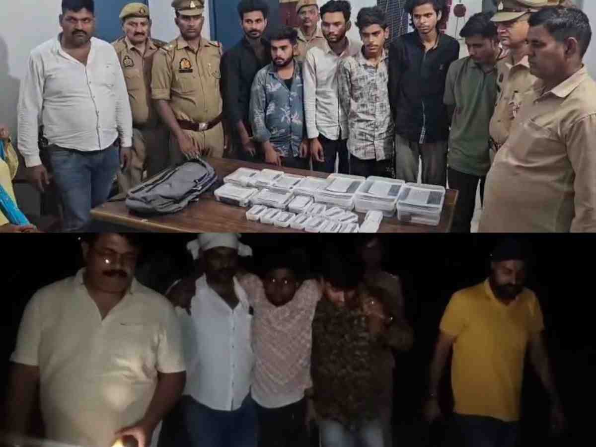 jhansi police action पुलिस से नहीं बच सकते आरोपी डकैतों का सफाया लूट का माल बरामद