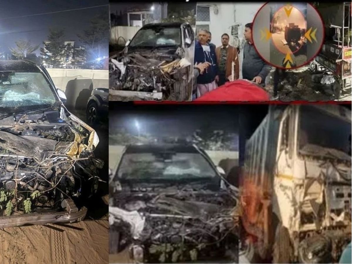 जयपुर में रेसिंग कर रही audi ने 16 को रौंदा 1 की मौत 4 गंभीर