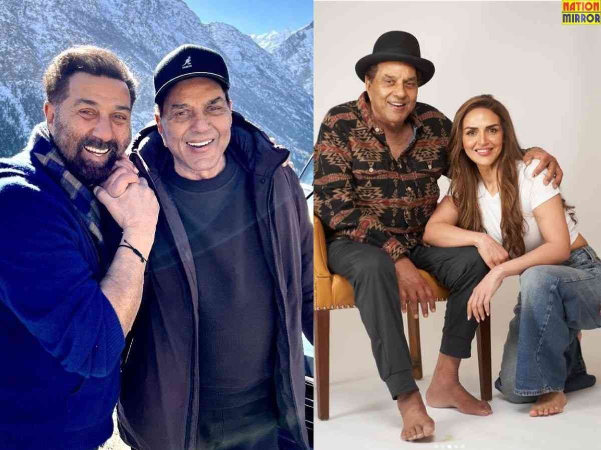 dharmendra birth anniversary धर्मेंद्र का 90वां जन्मदिन सनी देओल ईशा देओल ने किया इमोशनल का पोस्ट