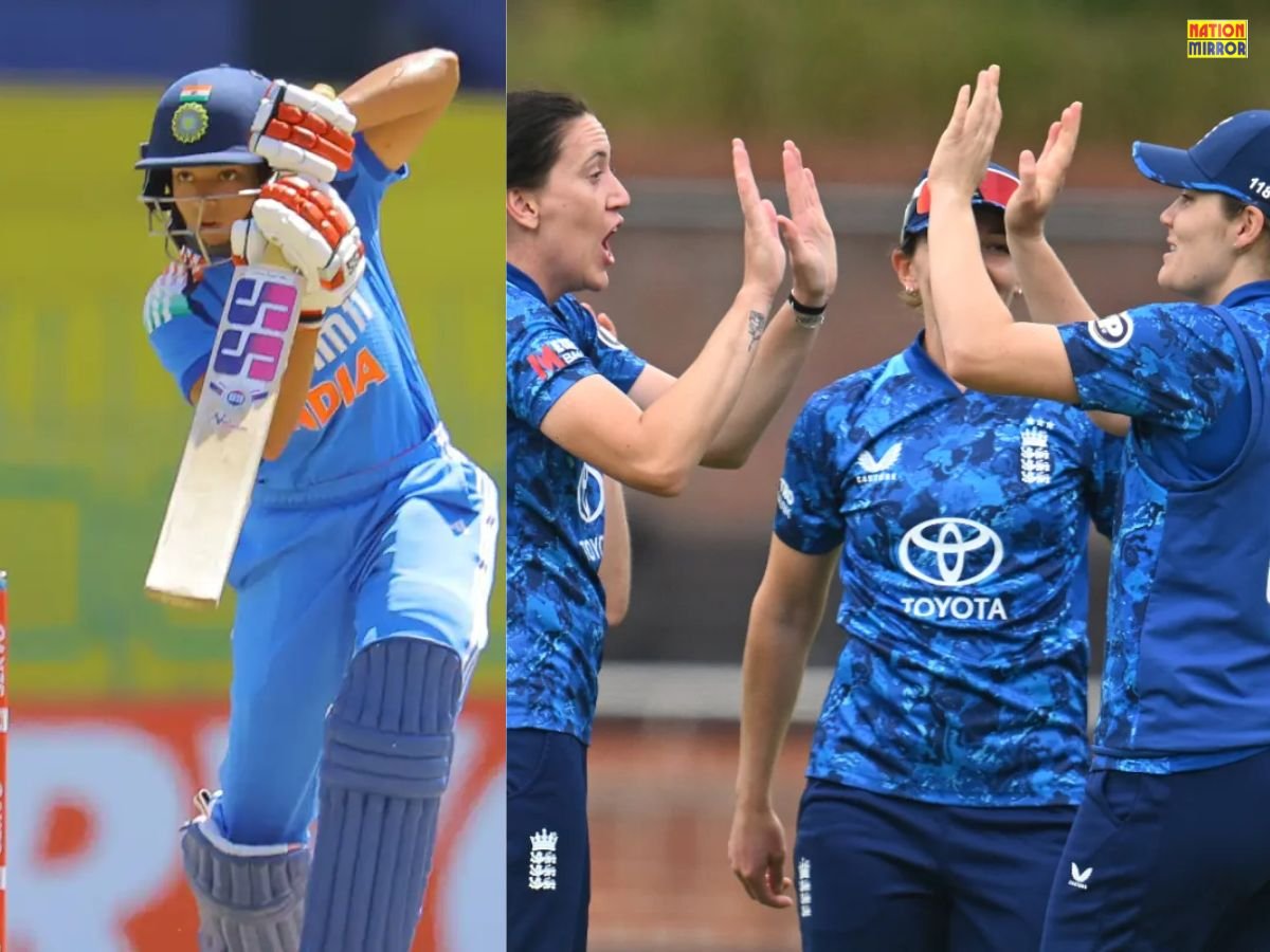 eng vs ind women odi प्रतीका रावल पर बर्ताव के चलते icc का जुर्माना इंग्लैंड टीम को भी मिली सजा