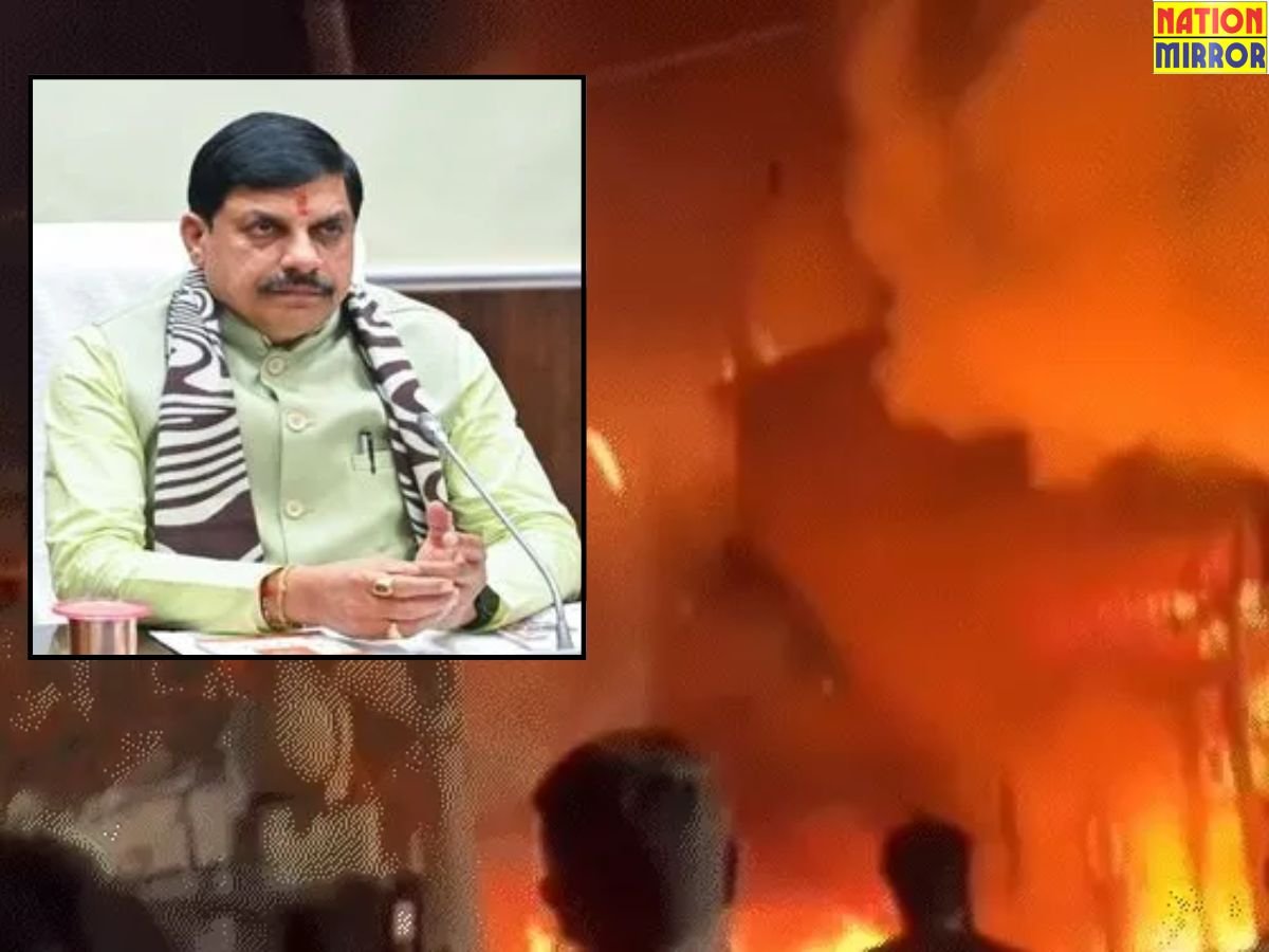 ev चार्जिंग से लगी आग8 की मौतcm डॉ मोहन ने जताया दुख