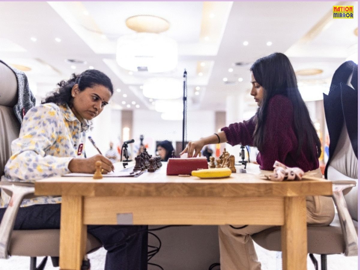 fide women’s world cup 2025 हम्पी-दिव्या का पहला गेम ड्रॉ पहली बार फाइनल में दो भारतीय खिलाड़ी