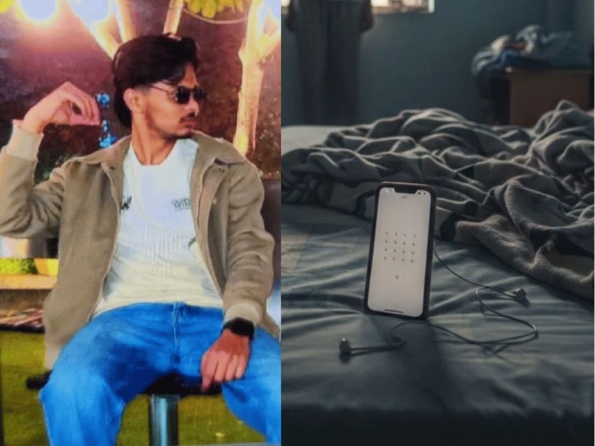 दीवार पर चिपकाया फोन भोपाल में गर्लफ्रेंड के सामने सुसाइड