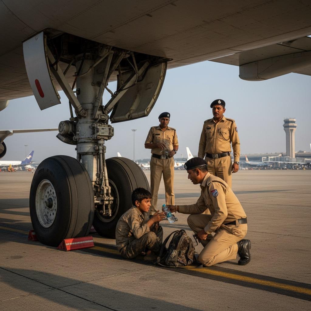 flight incident विमान के पहिए में छिपकर दिल्ली पहुंचा अफगानिस्तान का 13 साल का किशोर
