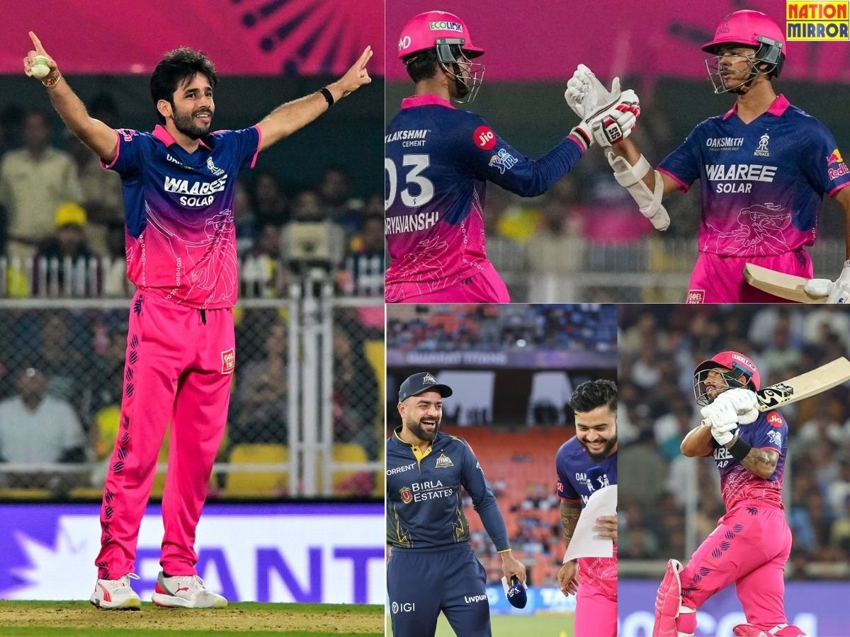 ध्रुव और यशस्वी की फिफ्टी की मदद से rr ने दी gt को शिकस्त रवि बिश्नोई ने झटके 4 विकेट