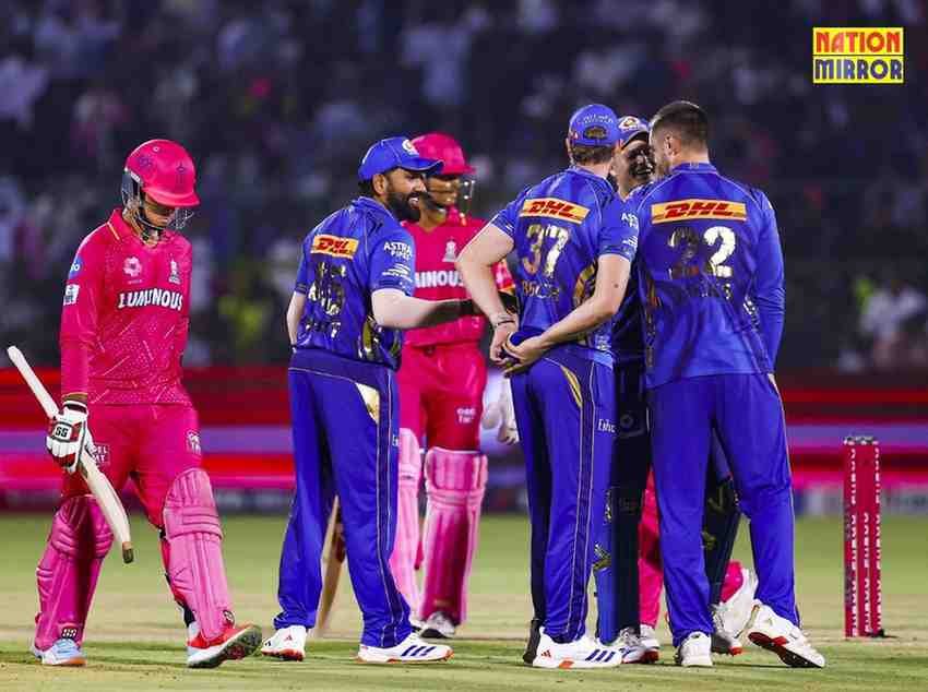 gt vs mi vaibhav राजस्थान टीम प्लेऑफ से बाहर चाहर की चलाकी वैभव हुए आउट