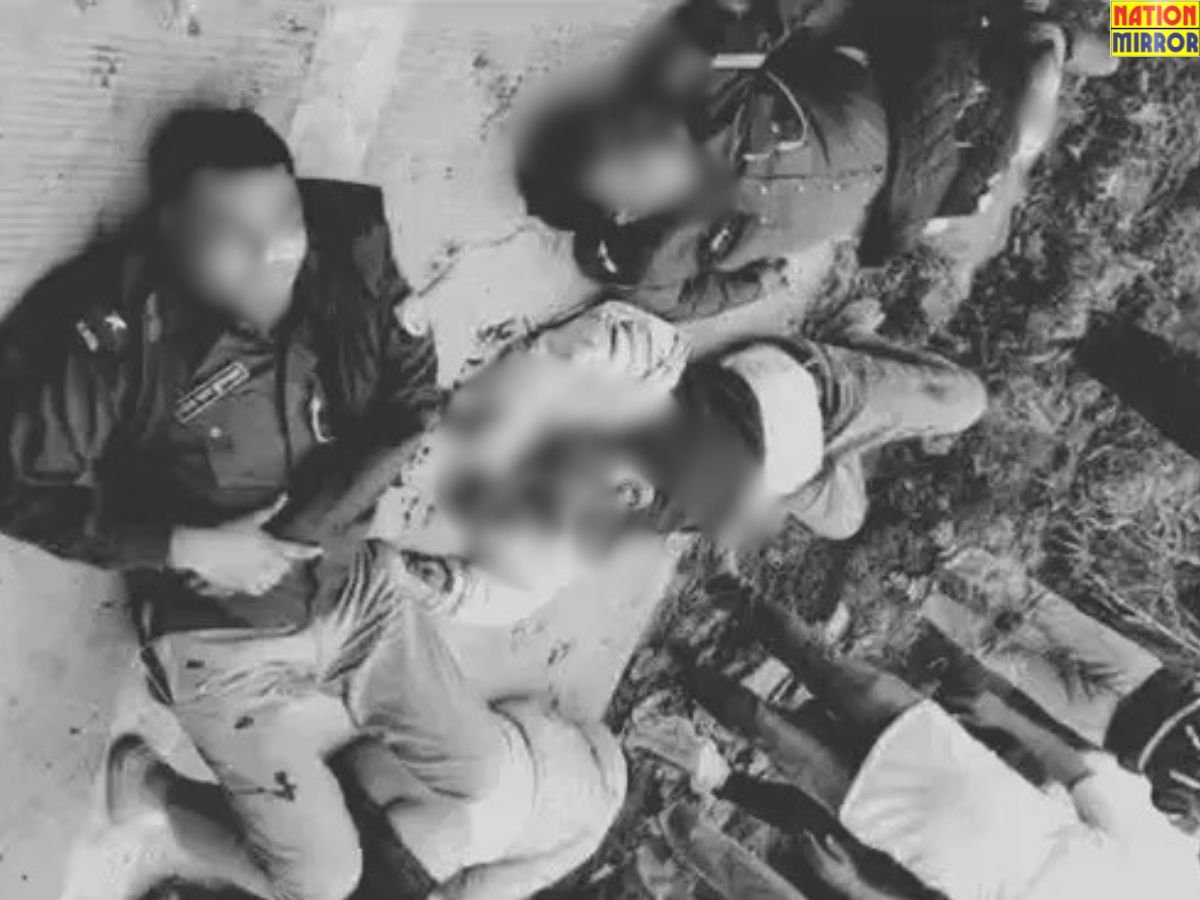 gorakhpur police scorpio accident झपकी लगने से पुलिस वाहन पेड़ से टकराया दरोगा की मौत