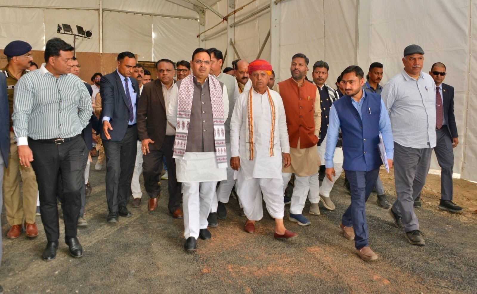 pm के अजमेर दौरे से पहले cm भजनलाल ने लिया तैयारियों का जायजा दिए निर्देश