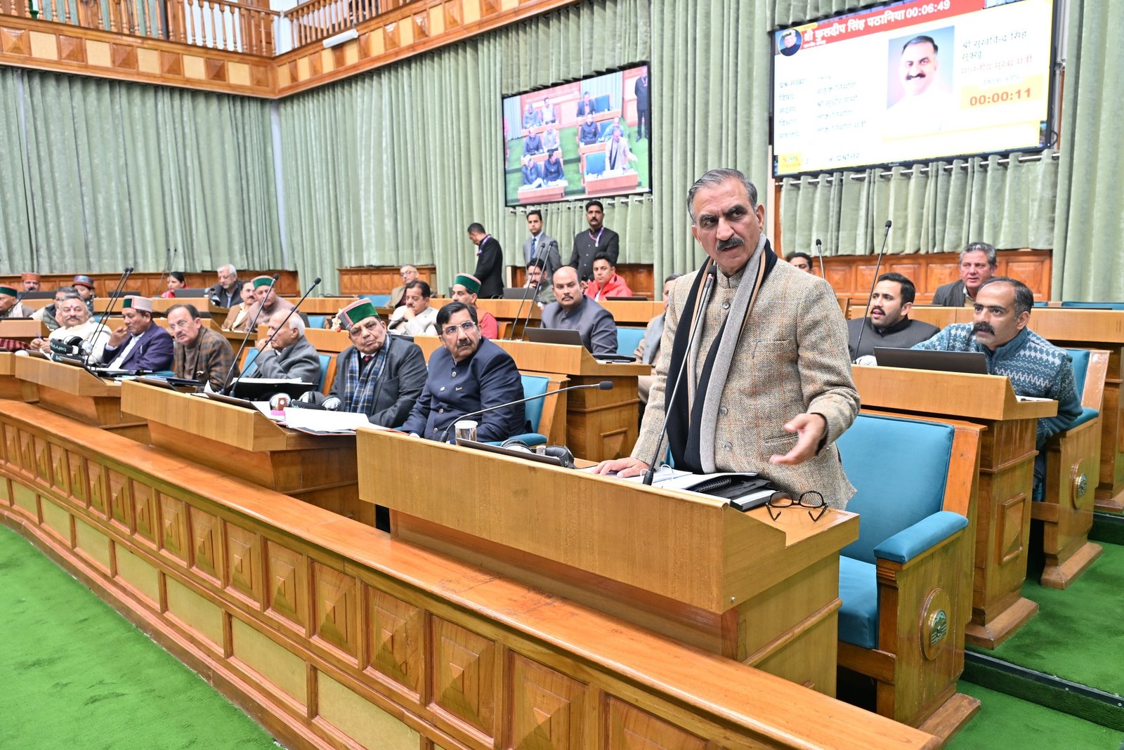 जमीनों के बेनामी सौदों पर सरकार सख्त विधानसभा में cm सुक्खू का बड़ा ऐलान