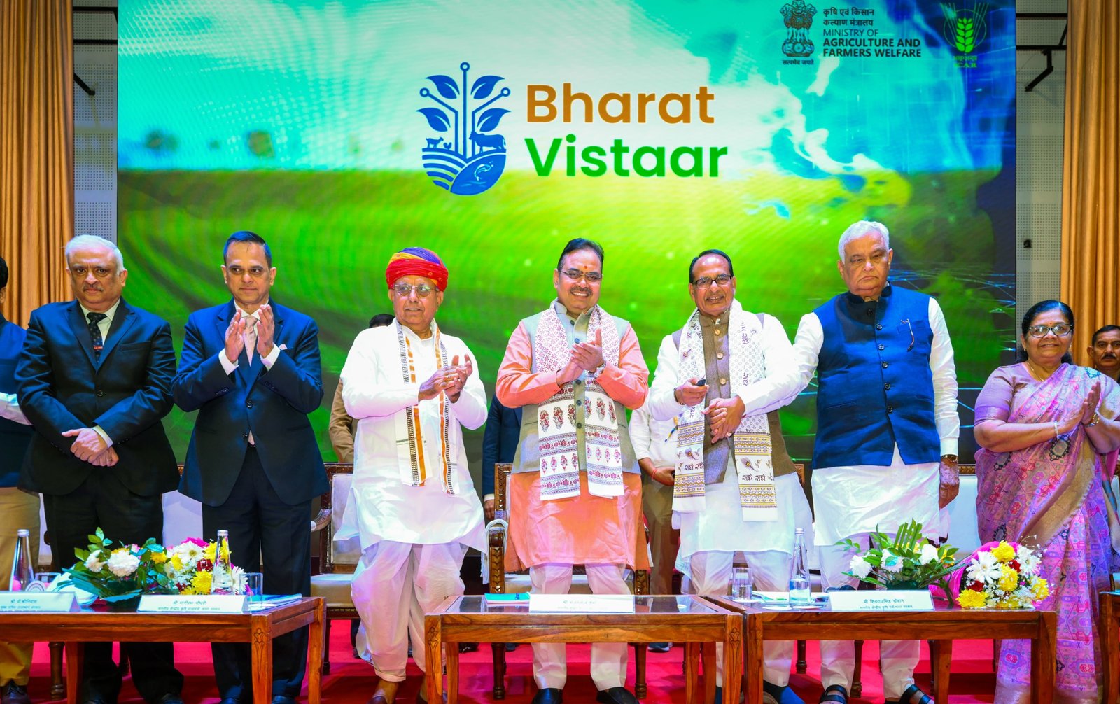 ai से बदलेगा किसानों का भविष्य कृषि मंत्री और cm ने लॉन्च किया bharat-vistaar