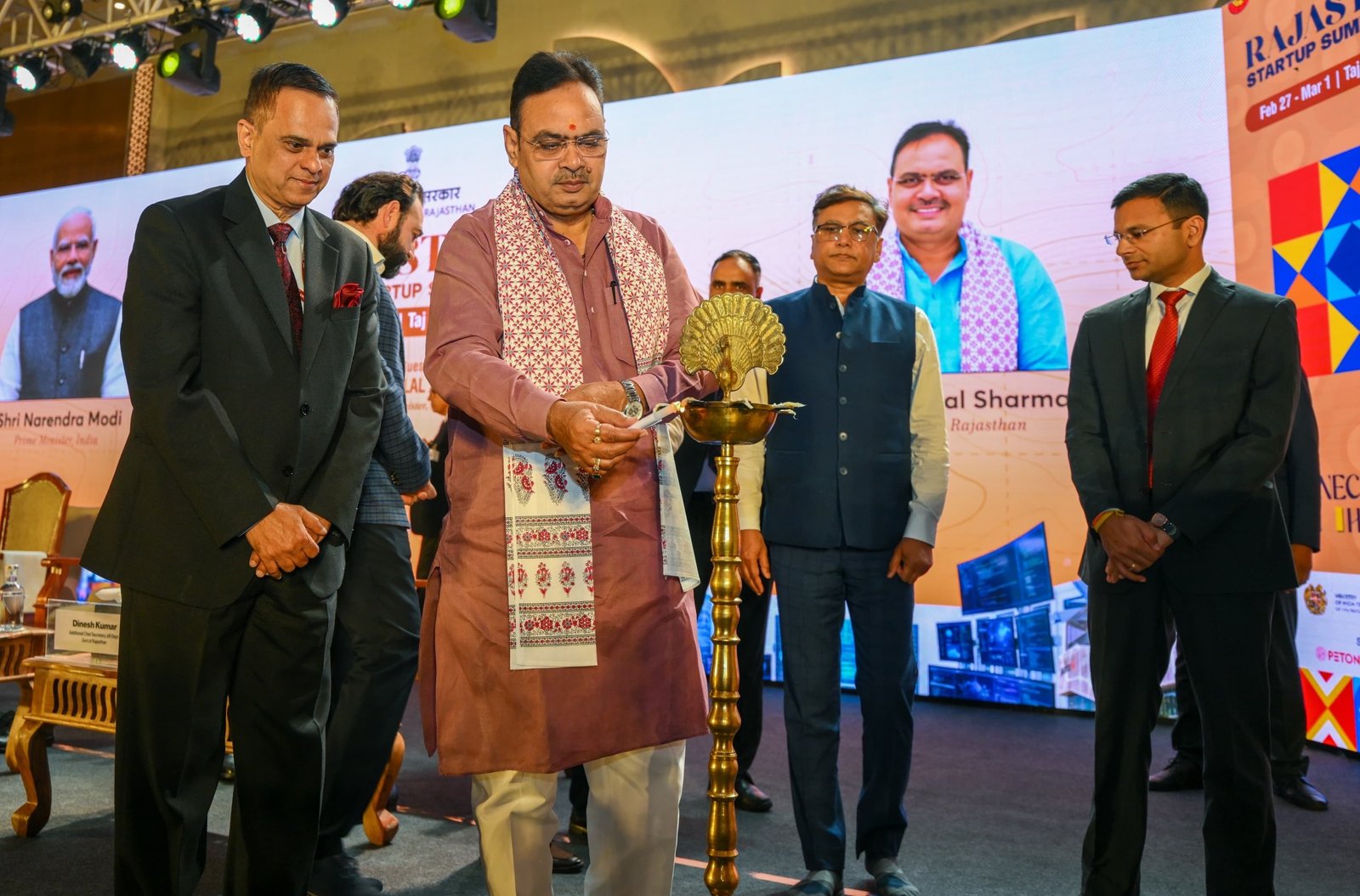 cm भजनलाल ने किया राजस्थान सी-साइड स्टार्टअप समिट का शुभारंभ