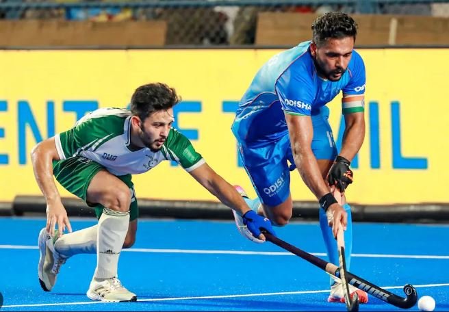 hockey asia cup 2025 भारत ने कजाकिस्तान को 15-0 से हराया सुखजीत बने प्लेयर ऑफ द मैच