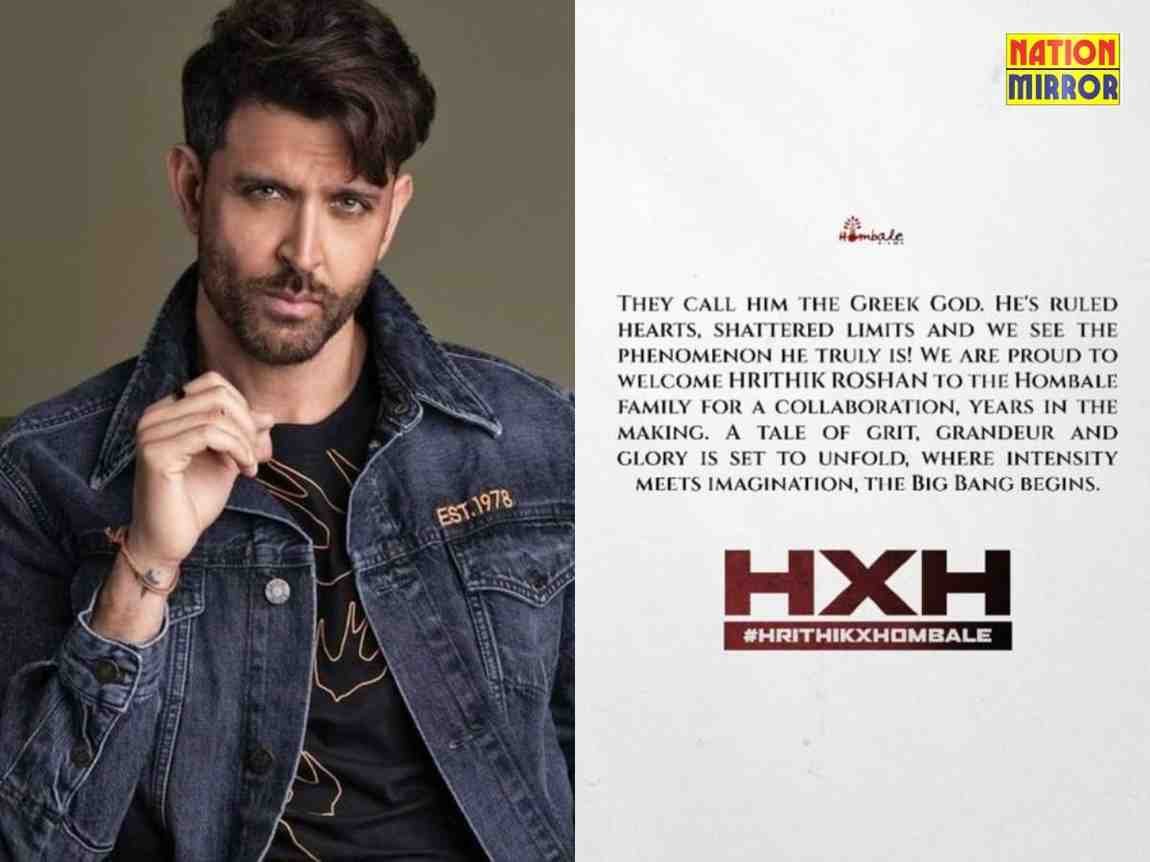 hrithik hombale films collaboration ऋतिक और होम्बले फिल्म्स का धमाकेदार कोलैबोरेशन फैंस में बढ़ी उत्सुकता