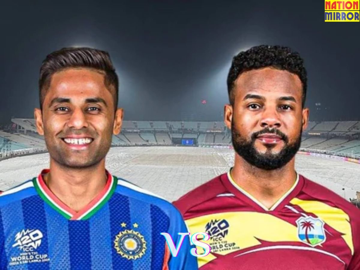 ind vs wi t20 wc 2026 भारत और वेस्टइंडीज के बीच मुकाबला जीतने वाली टीम को मिलेगा सेमीफाइनल का टिकट