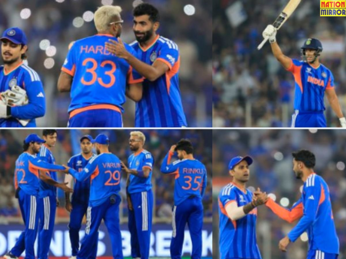 ind vs ned wc 2026 भारत ने नीदरलैंड को 17 रन से हाराकर लगातार चौथी जीत की दर्ज