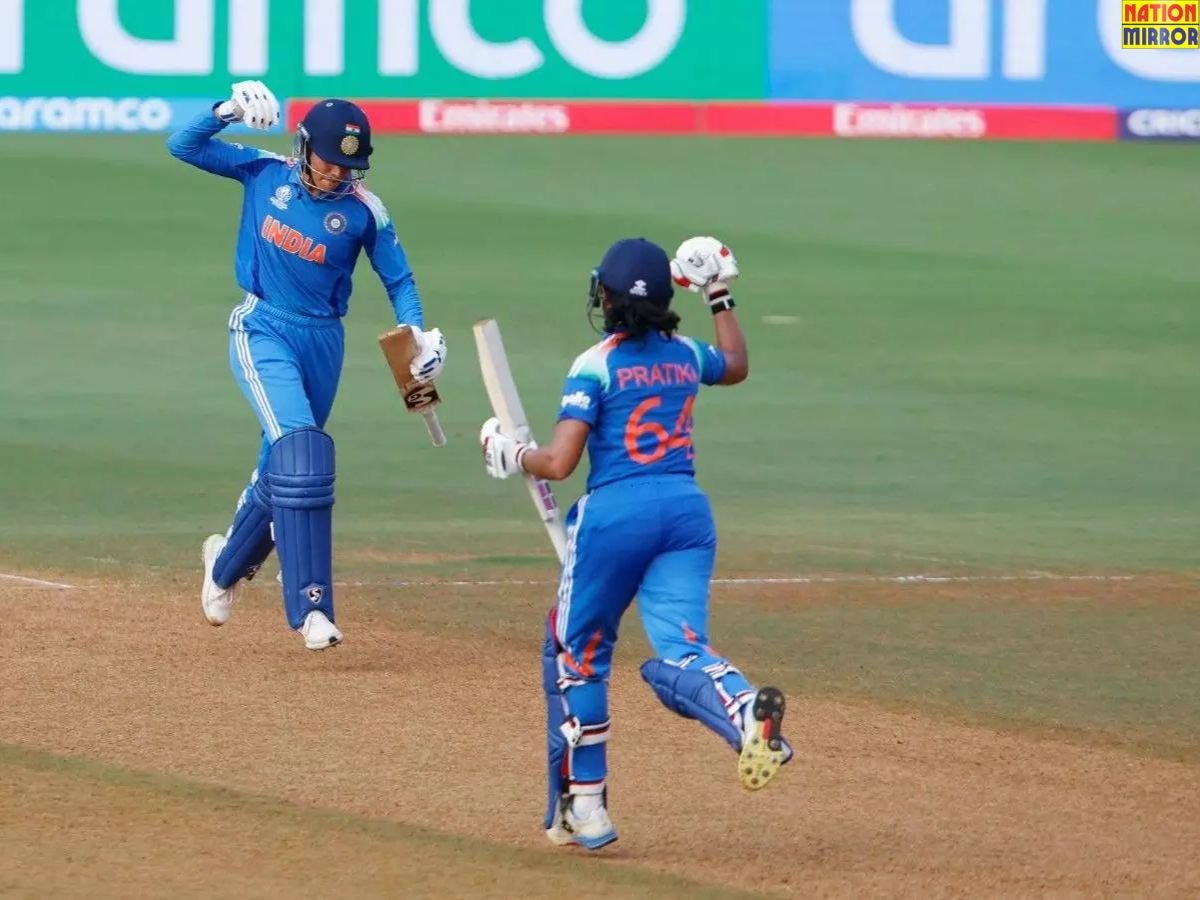 ind vs nz womens wc सेमीफाइनल में भारत की एंट्री स्मृति और प्रतिका रावल ने बनाए कई रिकॉर्ड