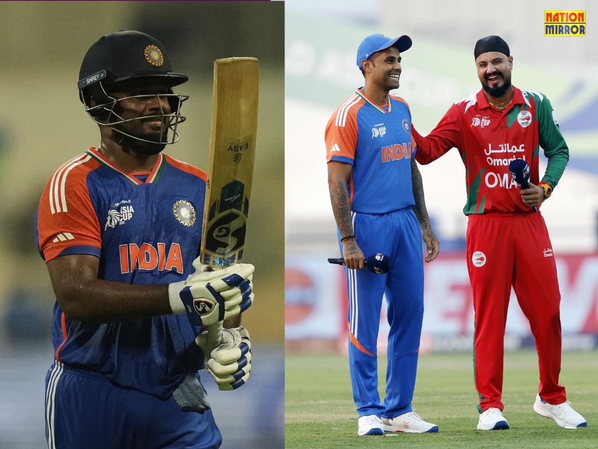 ind vs oma asia cup 2025 टीम इंडिया की जीत ओमान खिलाड़ियों ने सूर्या से ली टिप्स