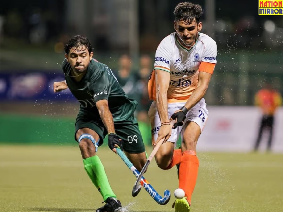 ind vs pak hockey 2025 3-3 से ड्रॉ रहा रोमांचक मुकाबला हैंडशेक मूमेंट हुआ वायरल