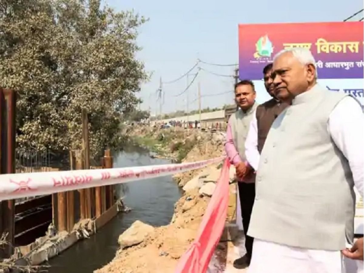 cm नीतीश ने किया राजीव नगर और आनंद पुरी इलाके का निरीक्षण निशांत की एंट्री